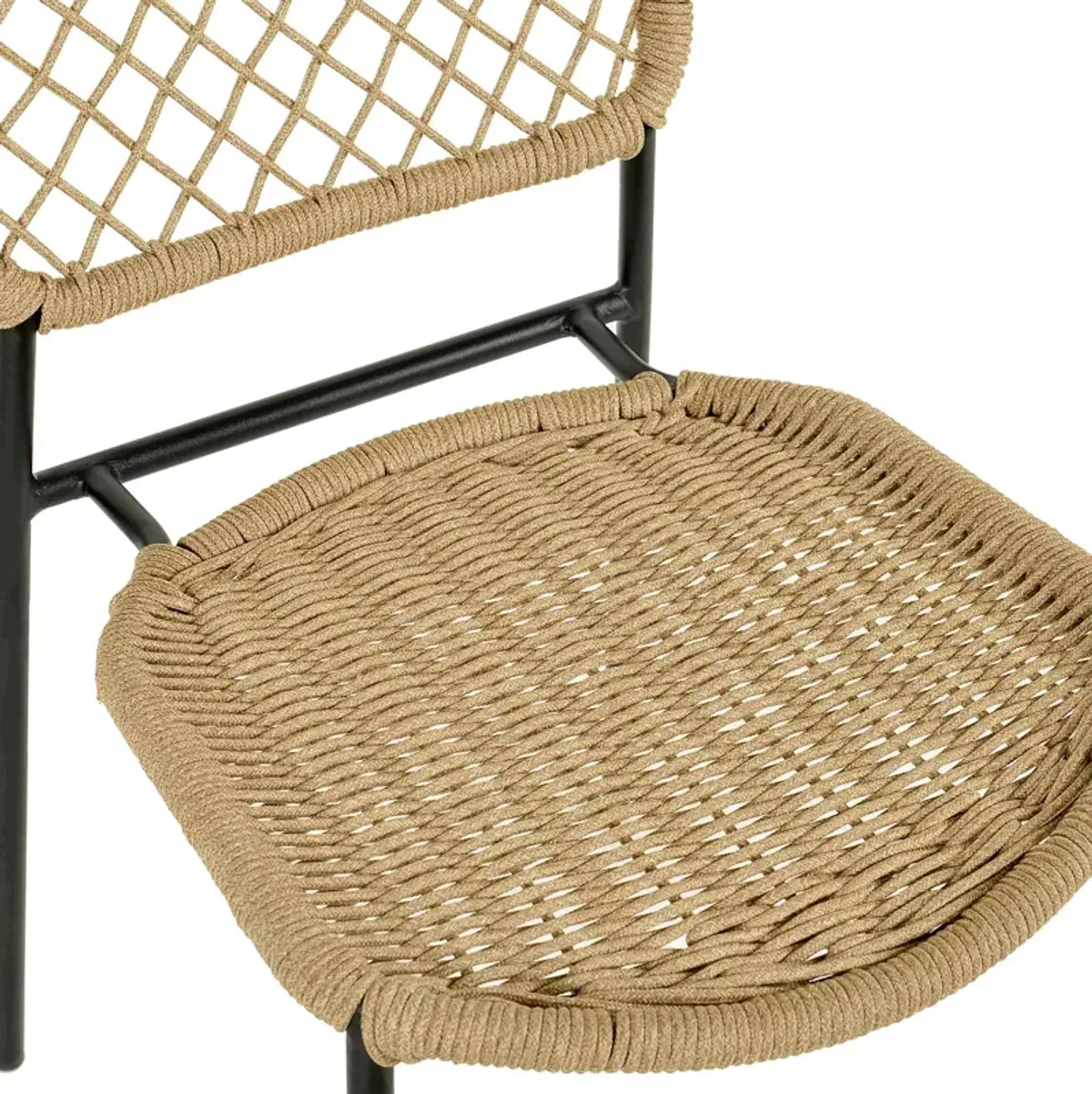 TOV Furniture Lucy Oak Finish Outdoor Dining Chair