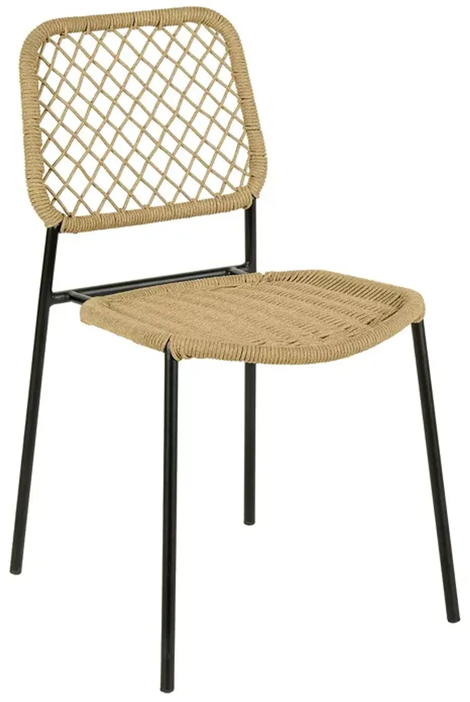 TOV Furniture Lucy Oak Finish Outdoor Dining Chair