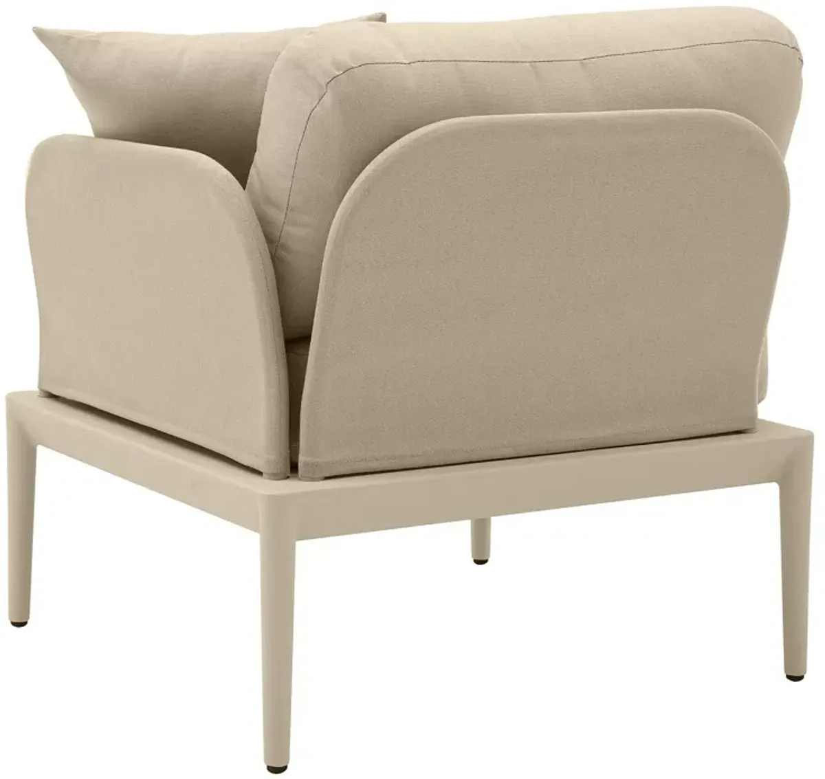 TOV Furniture Kapri Taupe Modular Outdoor RAF Corner Seat