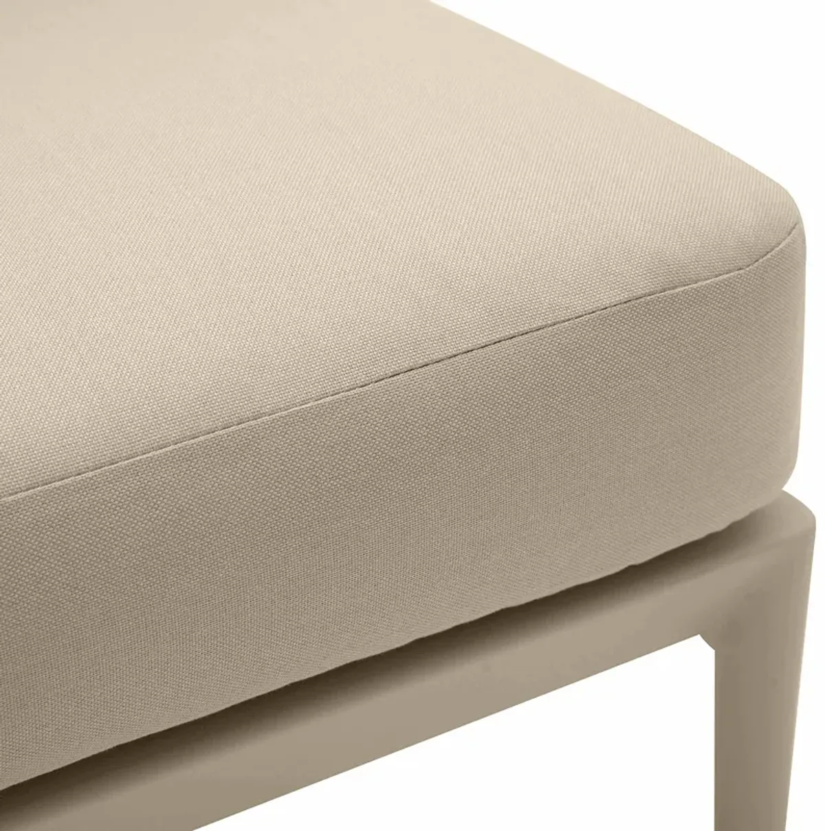 TOV Furniture Kapri Taupe Modular Outdoor Armless Chair