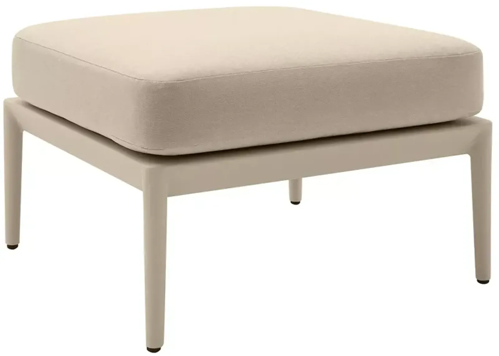 TOV Furniture Kapri Taupe Outdoor Ottoman