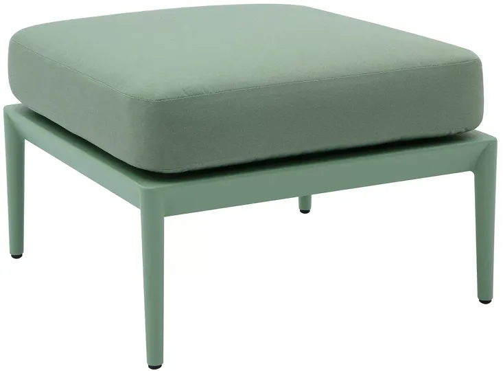 TOV Furniture Kapri Moss Green Outdoor Ottoman