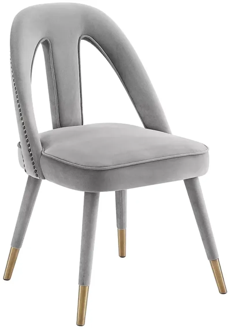 TOV Furniture Petra Velvet Side Chair