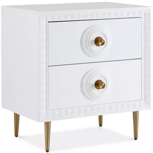 TOV Furniture Bovey Lacquer Side Table