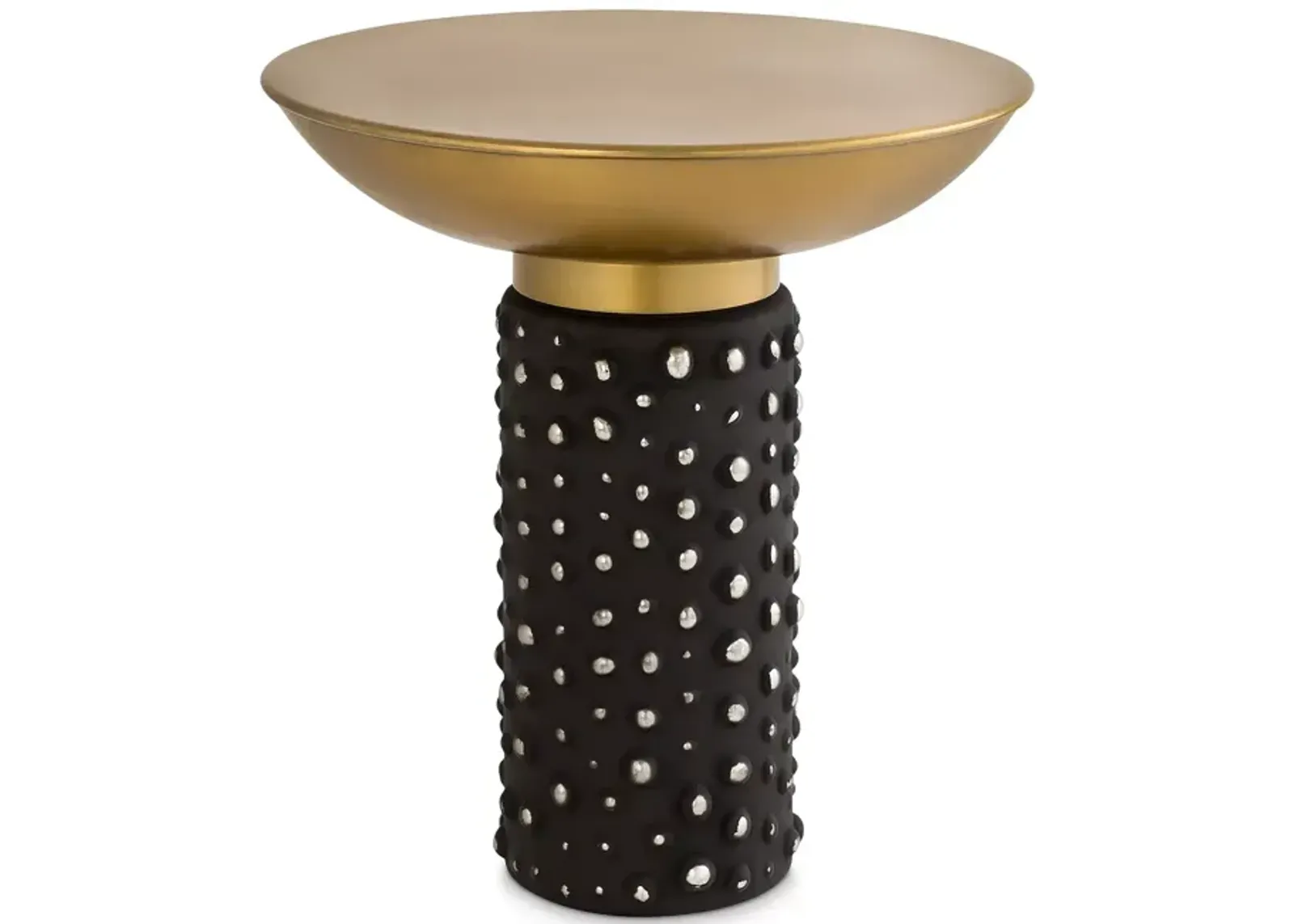 TOV Furniture Blaze Glass Side Table