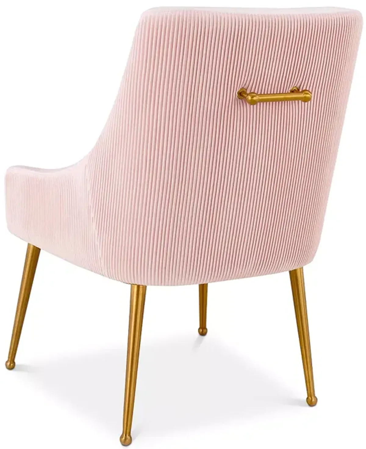 TOV Furniture Beatrix Pleated Velvet Side Chair