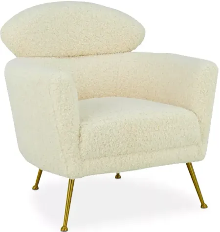 TOV Furniture Welsh Faux Shearling Chair