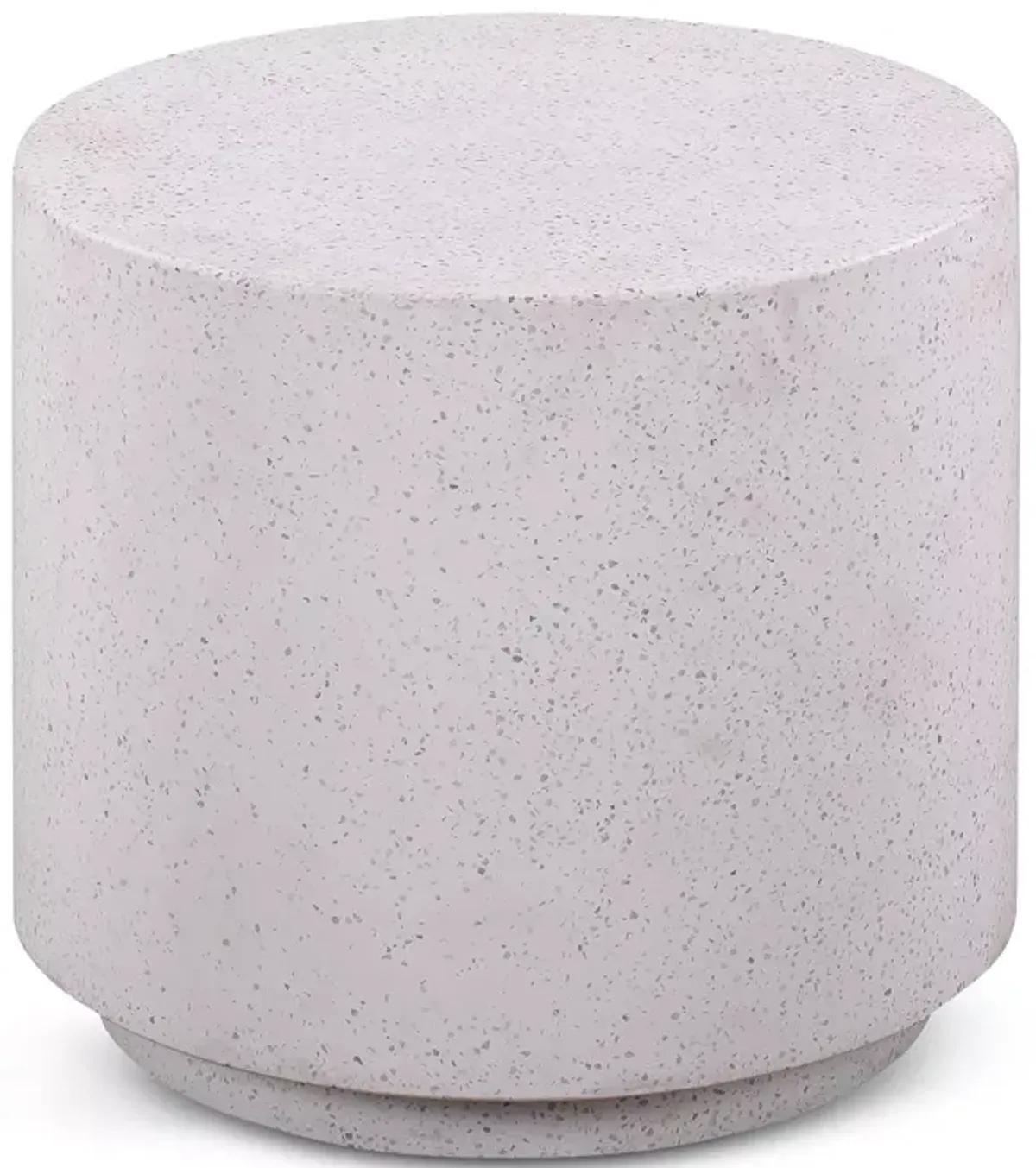 TOV Furniture Terrazzo Light Speckled Side Table