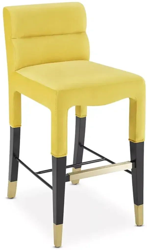 TOV Furniture Taylor Velvet Counter Stool