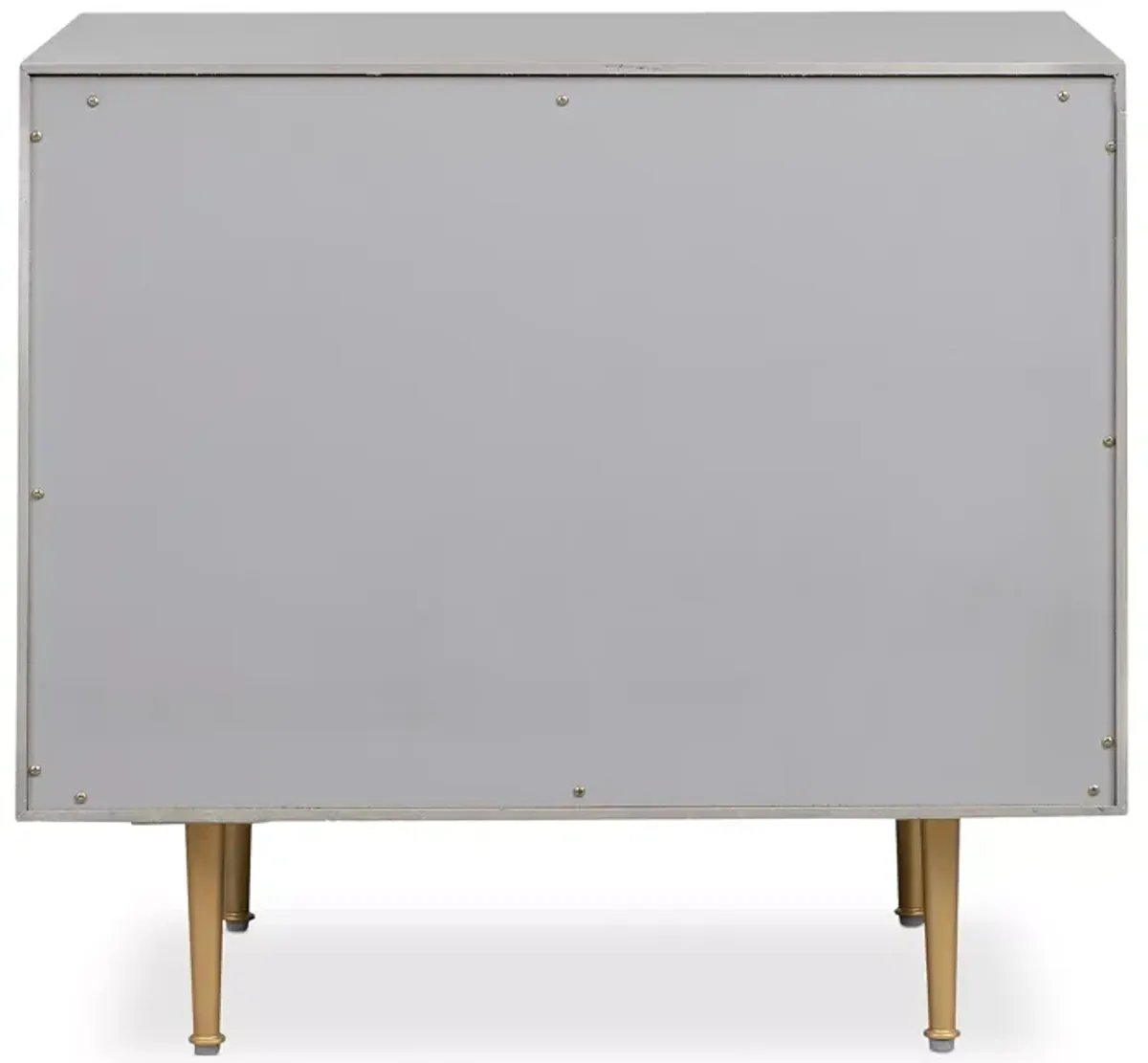 TOV Furniture Trident Gray Nightstand