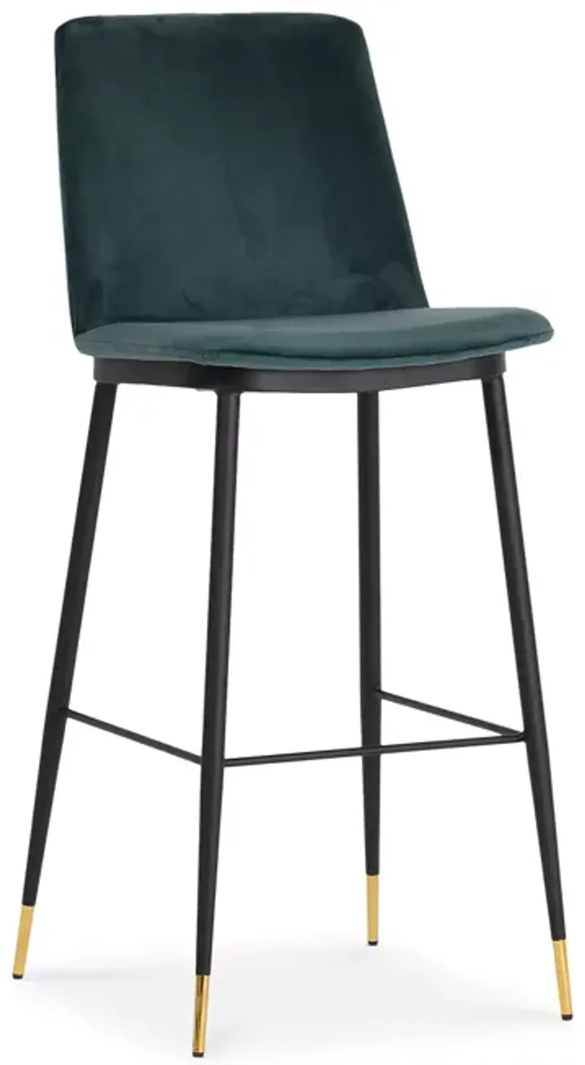 TOV Furniture Evora Velvet Counter Stool, Set of 2