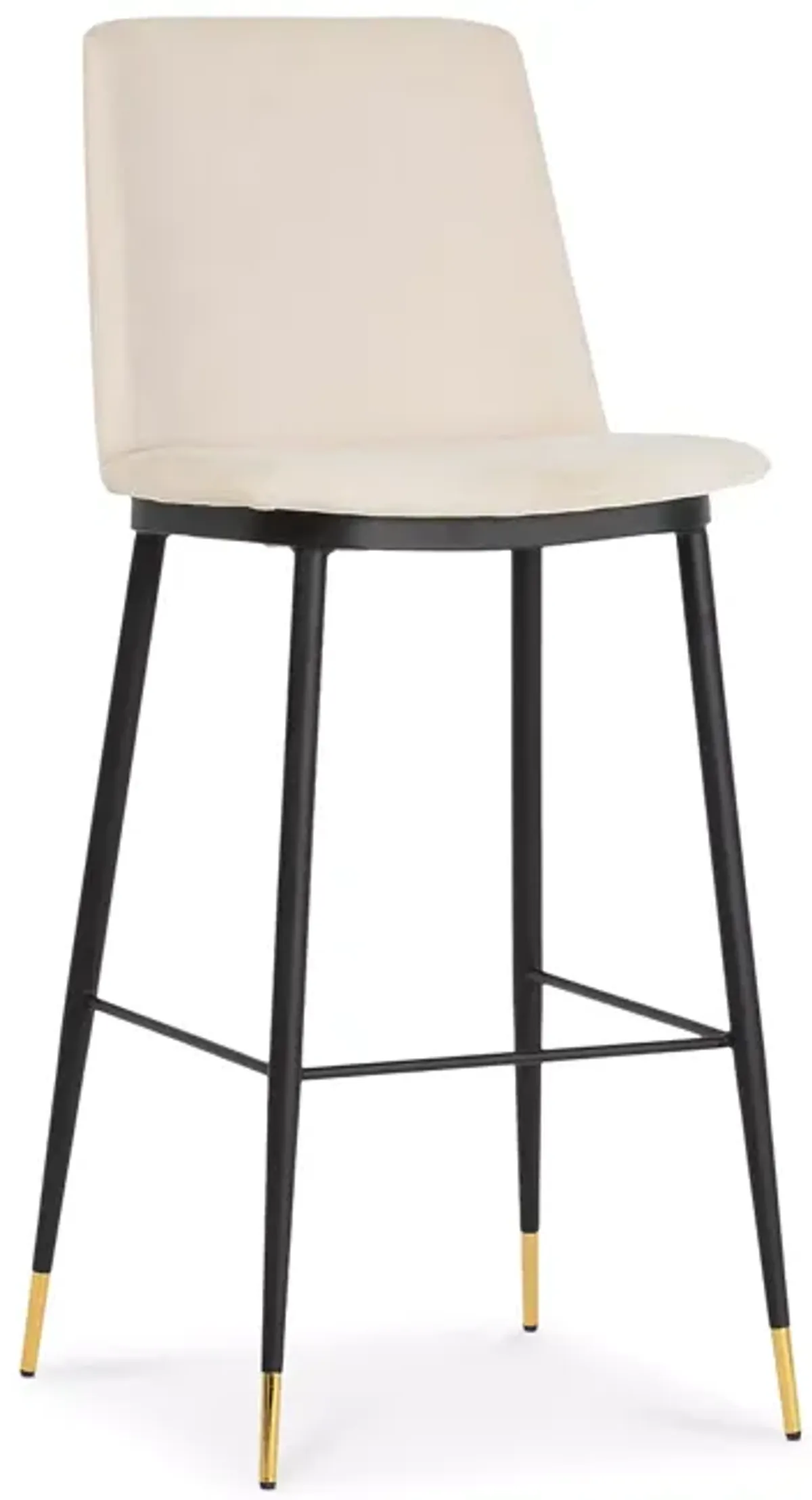 TOV Furniture Evora Velvet Counter Stool, Set of 2