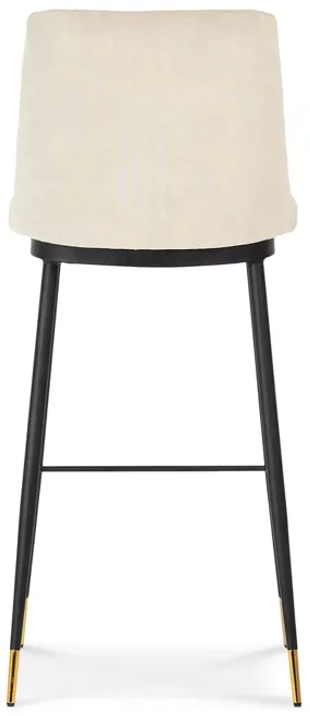 TOV Furniture Evora Velvet Counter Stool, Set of 2