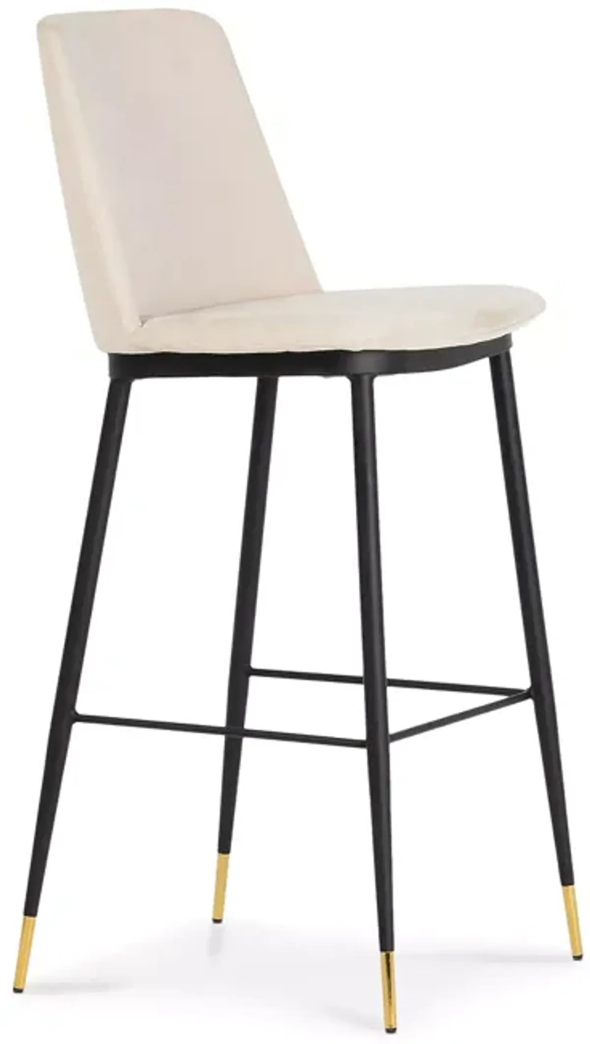 TOV Furniture Evora Velvet Counter Stool, Set of 2