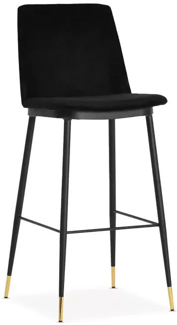 TOV Furniture Evora Velvet Counter Stool, Set of 2