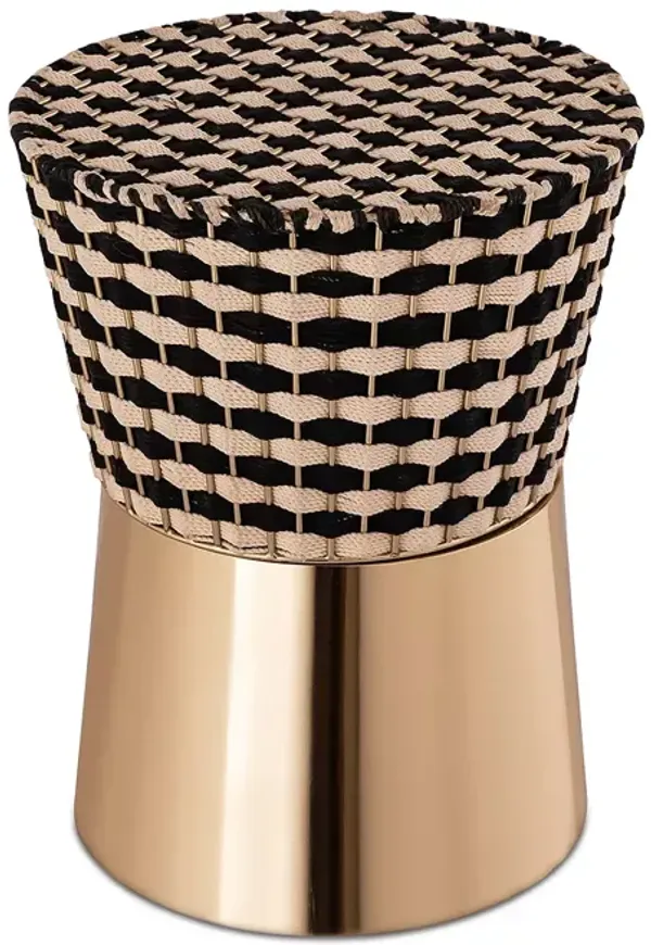 TOV Furniture Madilyn Woven Side Table