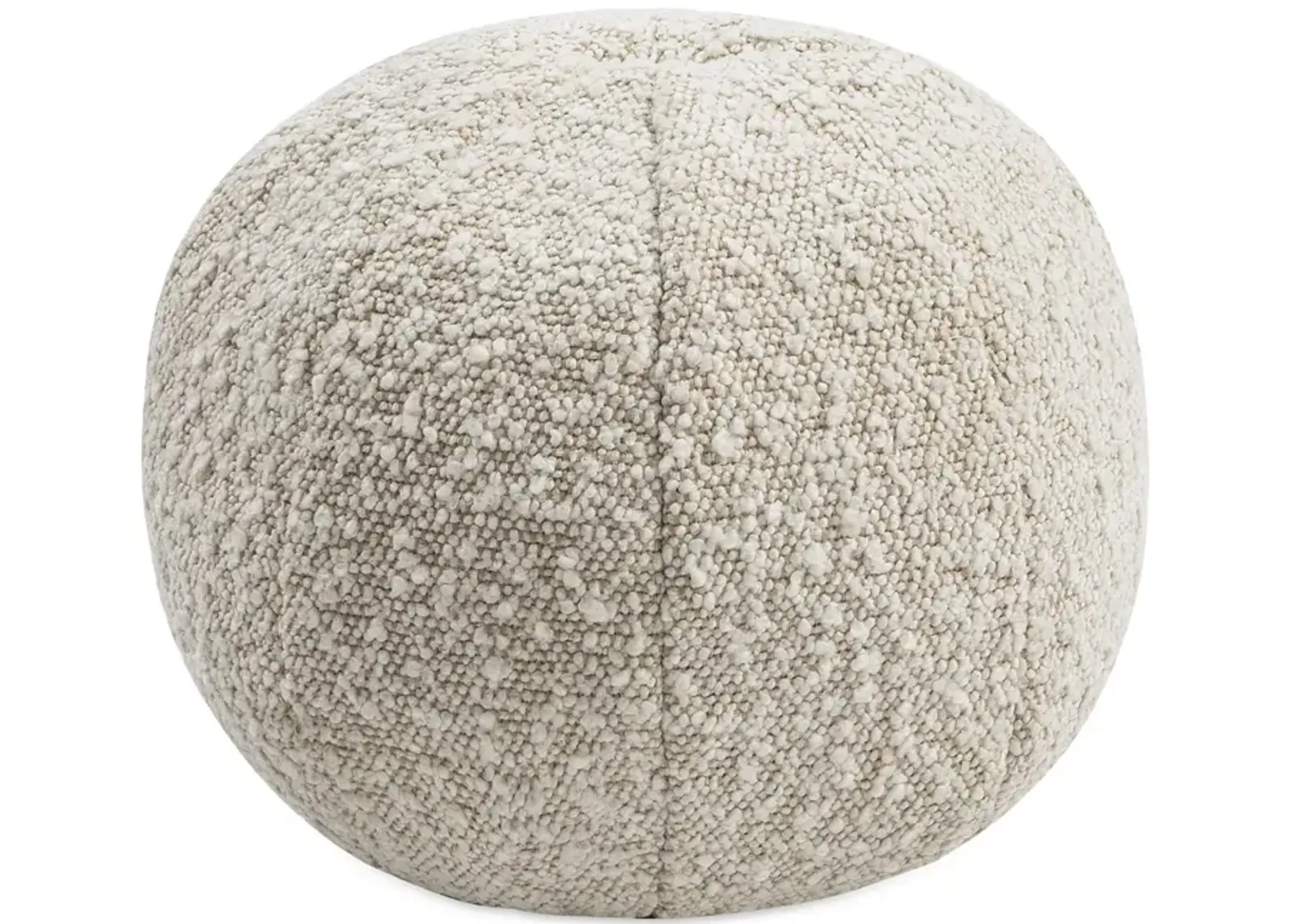 TOV Furniture Boba Beige Boucle Decorative Pillow, 9"