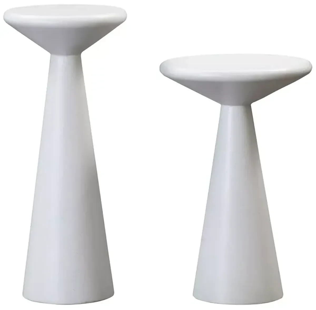 TOV Furniture Gianna Concrete Accent Tables, Set of 2