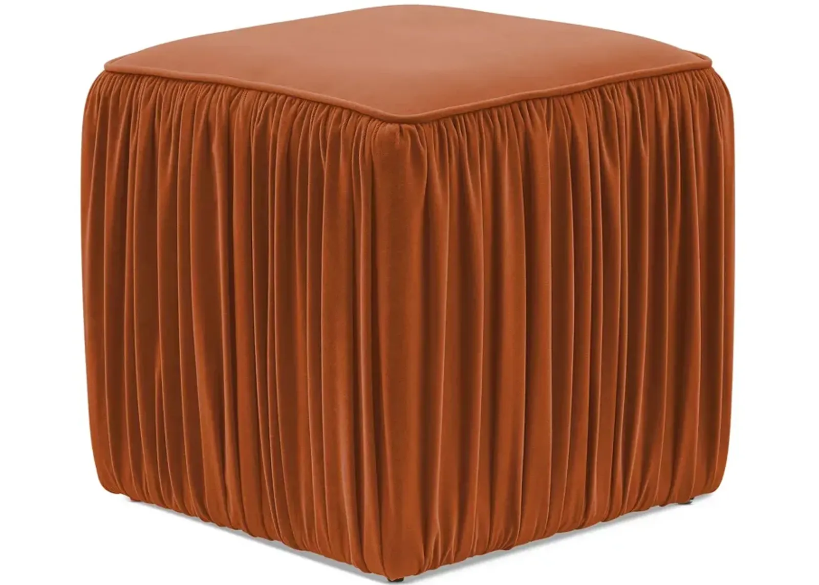 TOV Furniture Morgan Pleated Ottoman