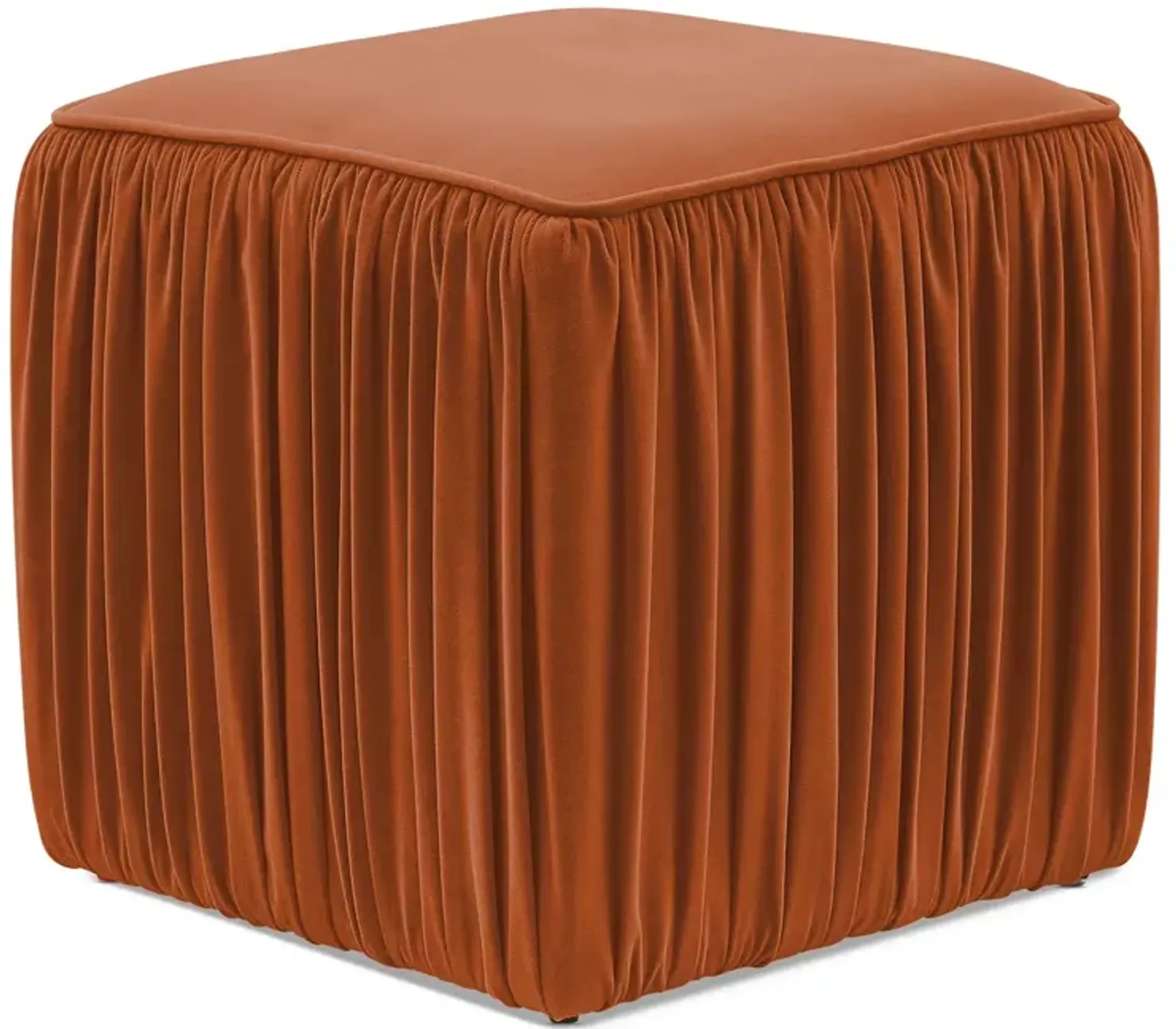 TOV Furniture Morgan Pleated Ottoman