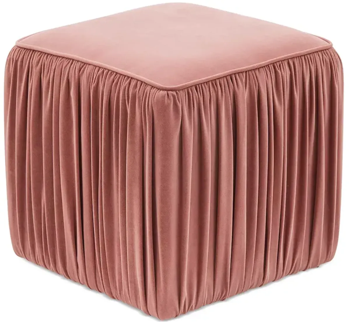 TOV Furniture Morgan Pleated Ottoman