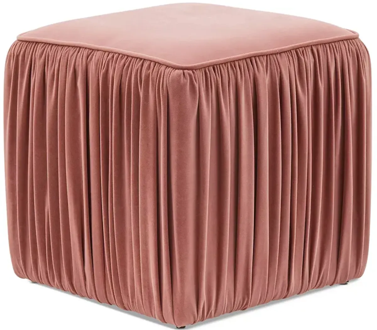 TOV Furniture Morgan Pleated Ottoman