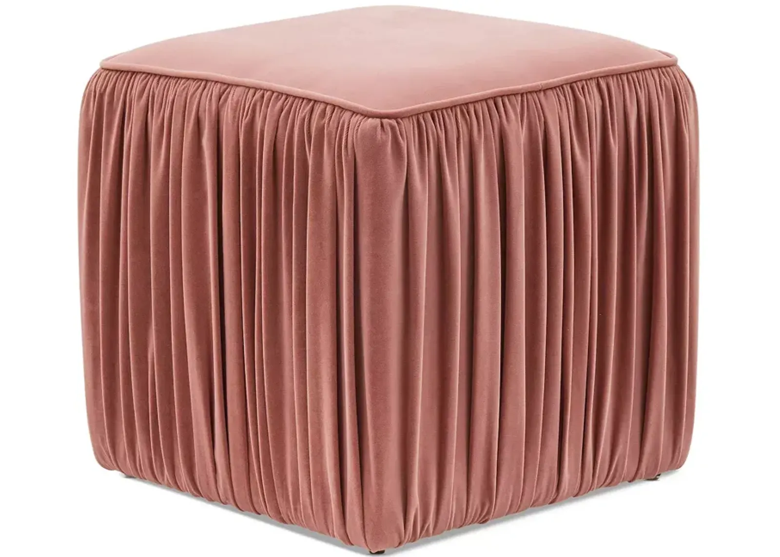 TOV Furniture Morgan Pleated Ottoman