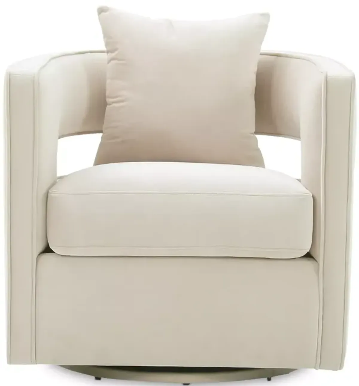 TOV Furniture Kennedy Velvet Swivel Chair