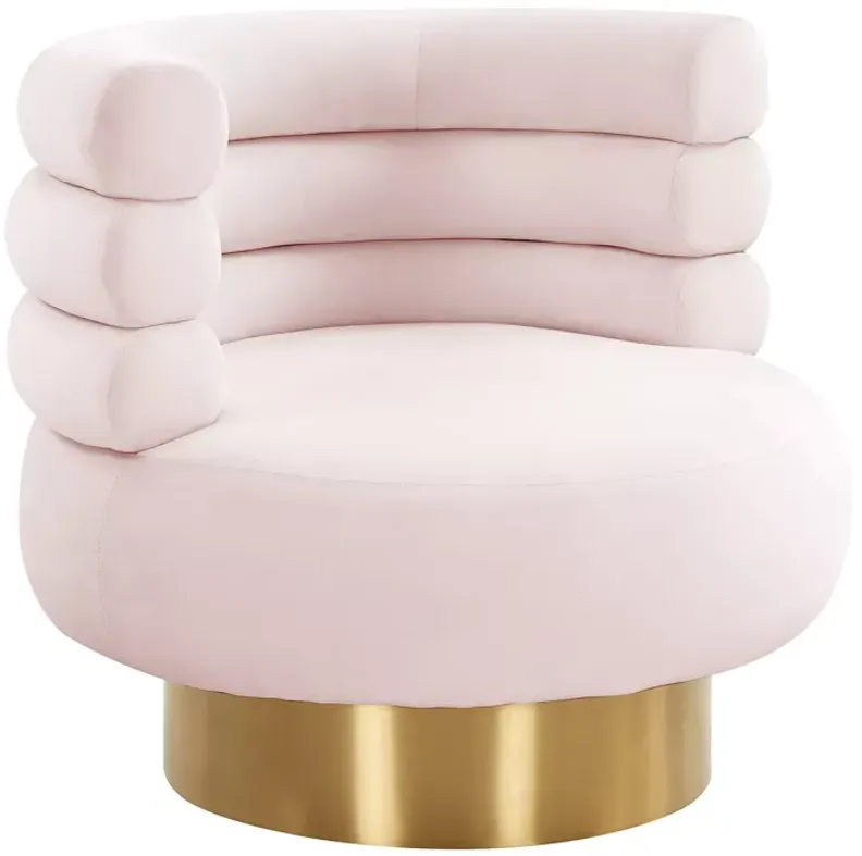 TOV Furniture Naomi Velvet Swivel Chair