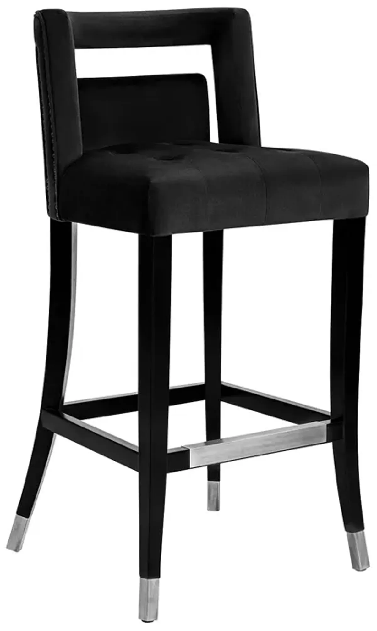 TOV Furniture Hart Velvet Bar Stool