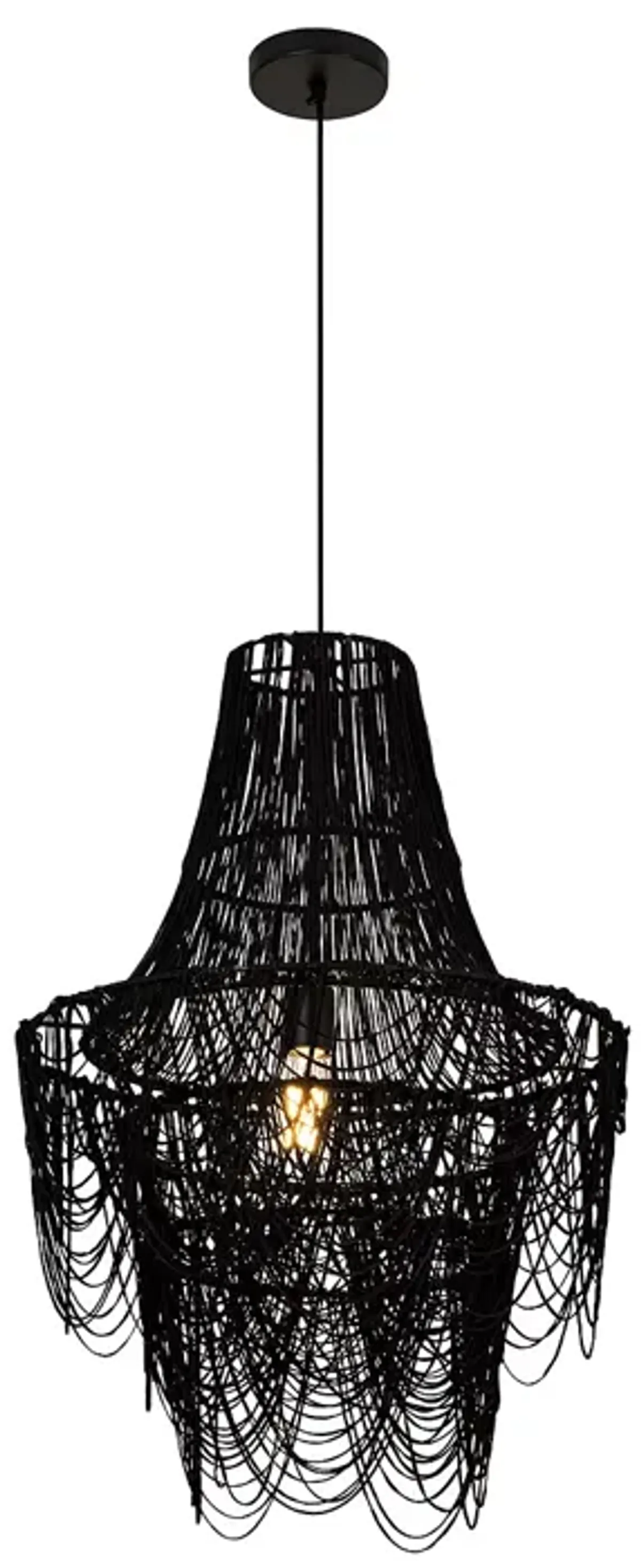 TOV Furniture Raipur Black Pendant