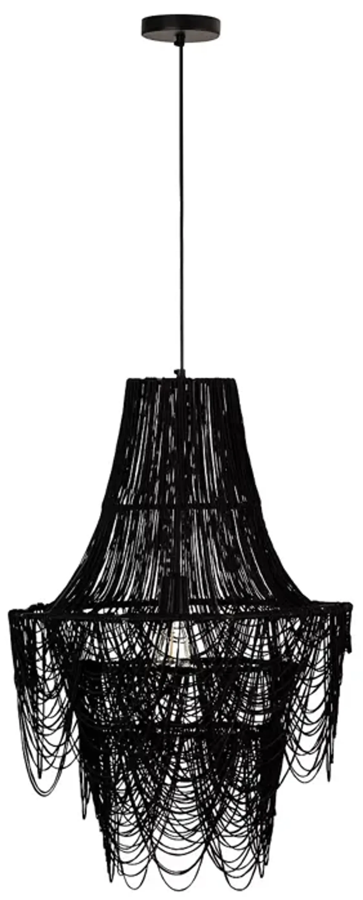 TOV Furniture Raipur Black Pendant