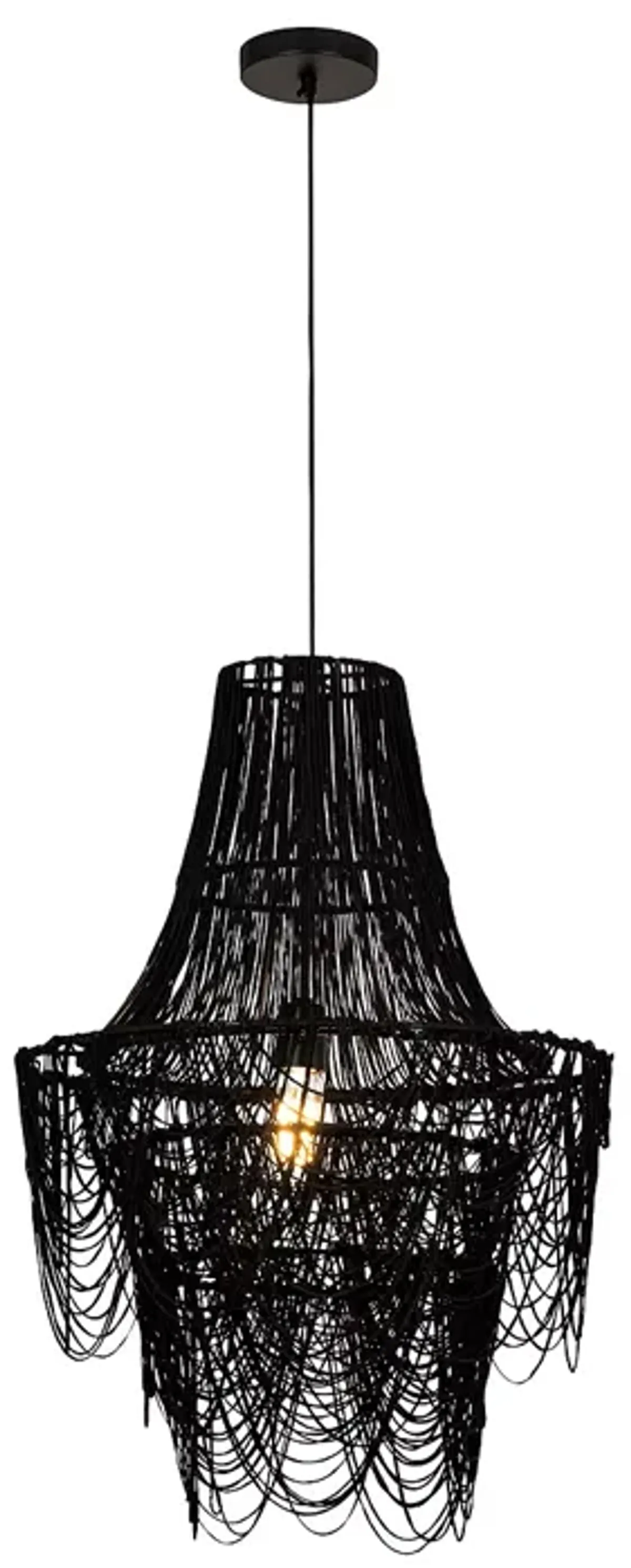 TOV Furniture Raipur Black Pendant