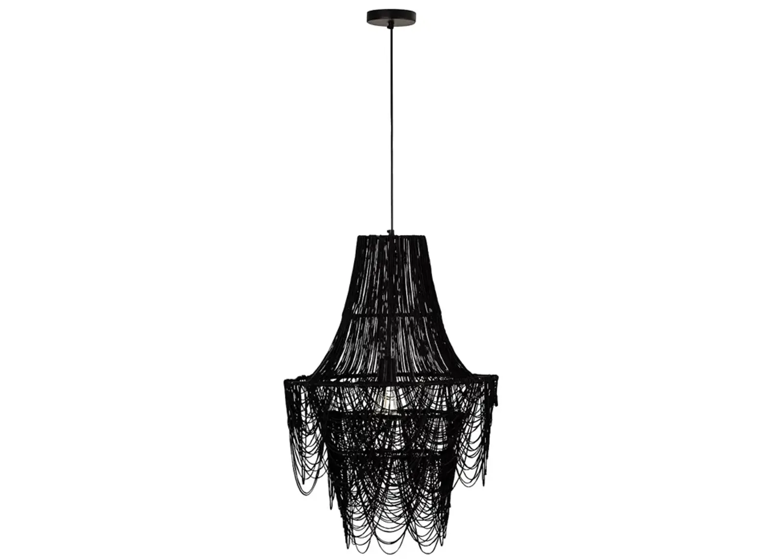 TOV Furniture Raipur Black Pendant