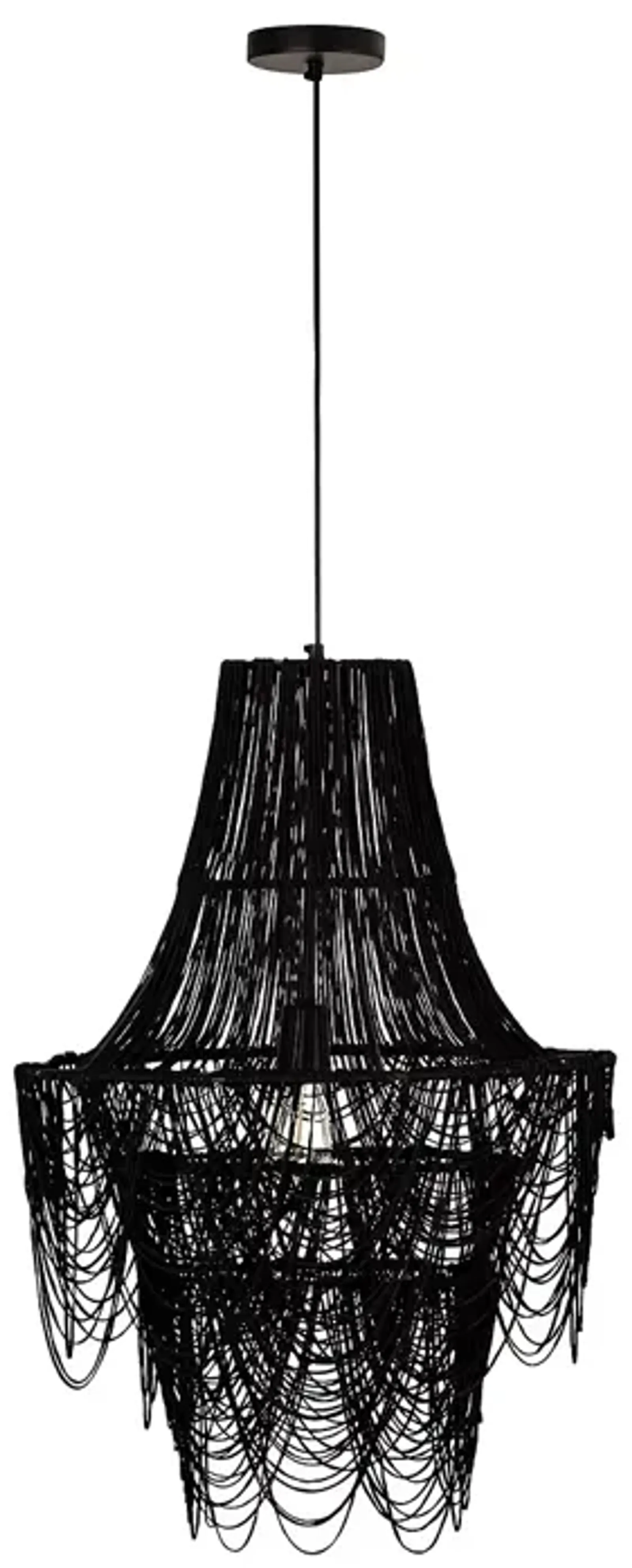 TOV Furniture Raipur Black Pendant