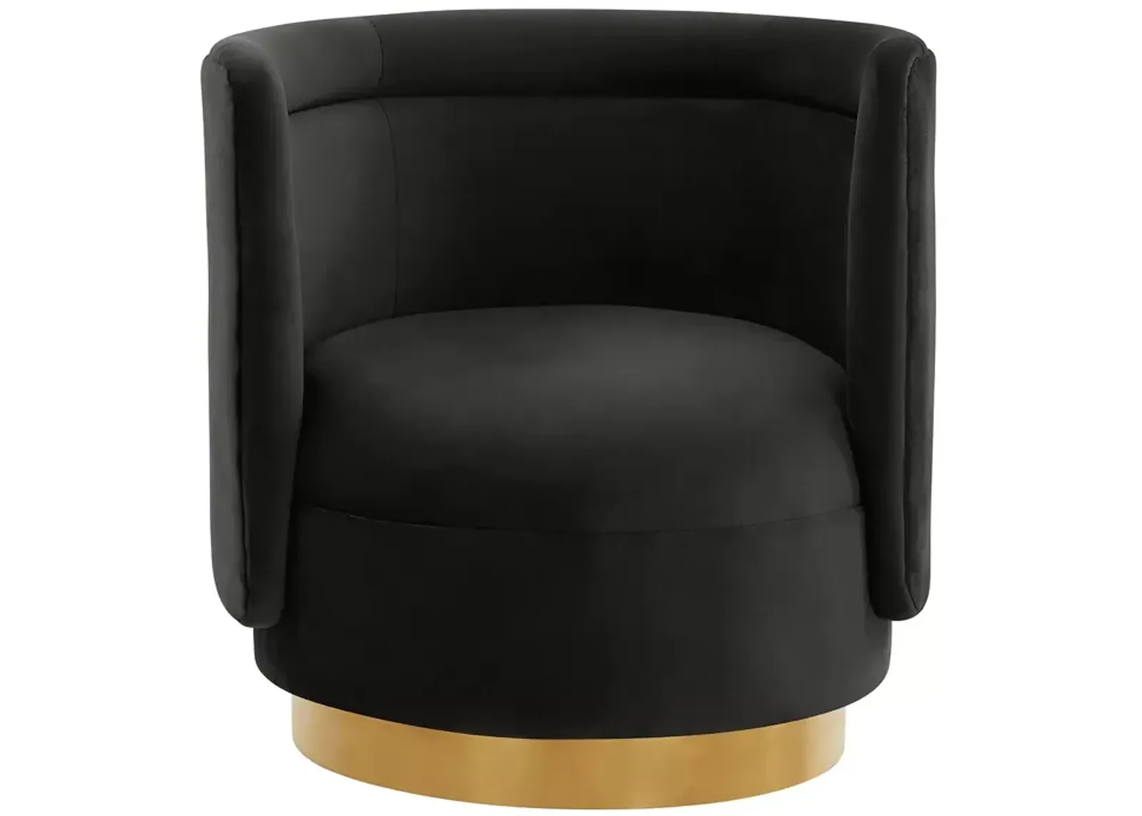 TOV Furniture Remy Velvet Swivel Chair