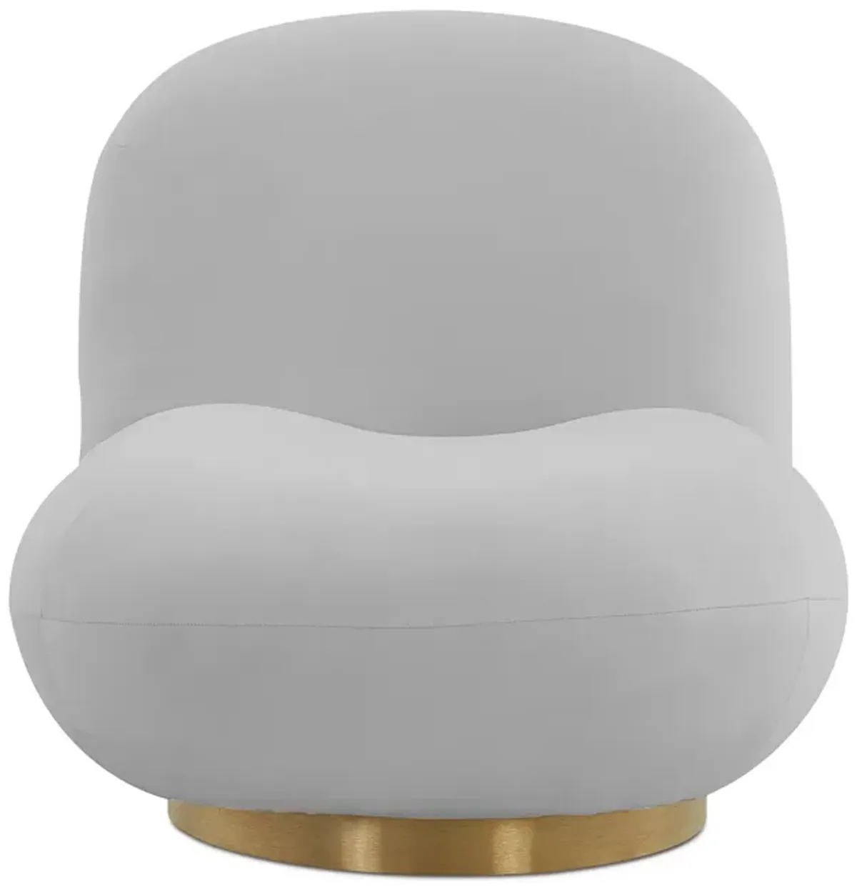 TOV Furniture Emily Velvet Swivel Chair