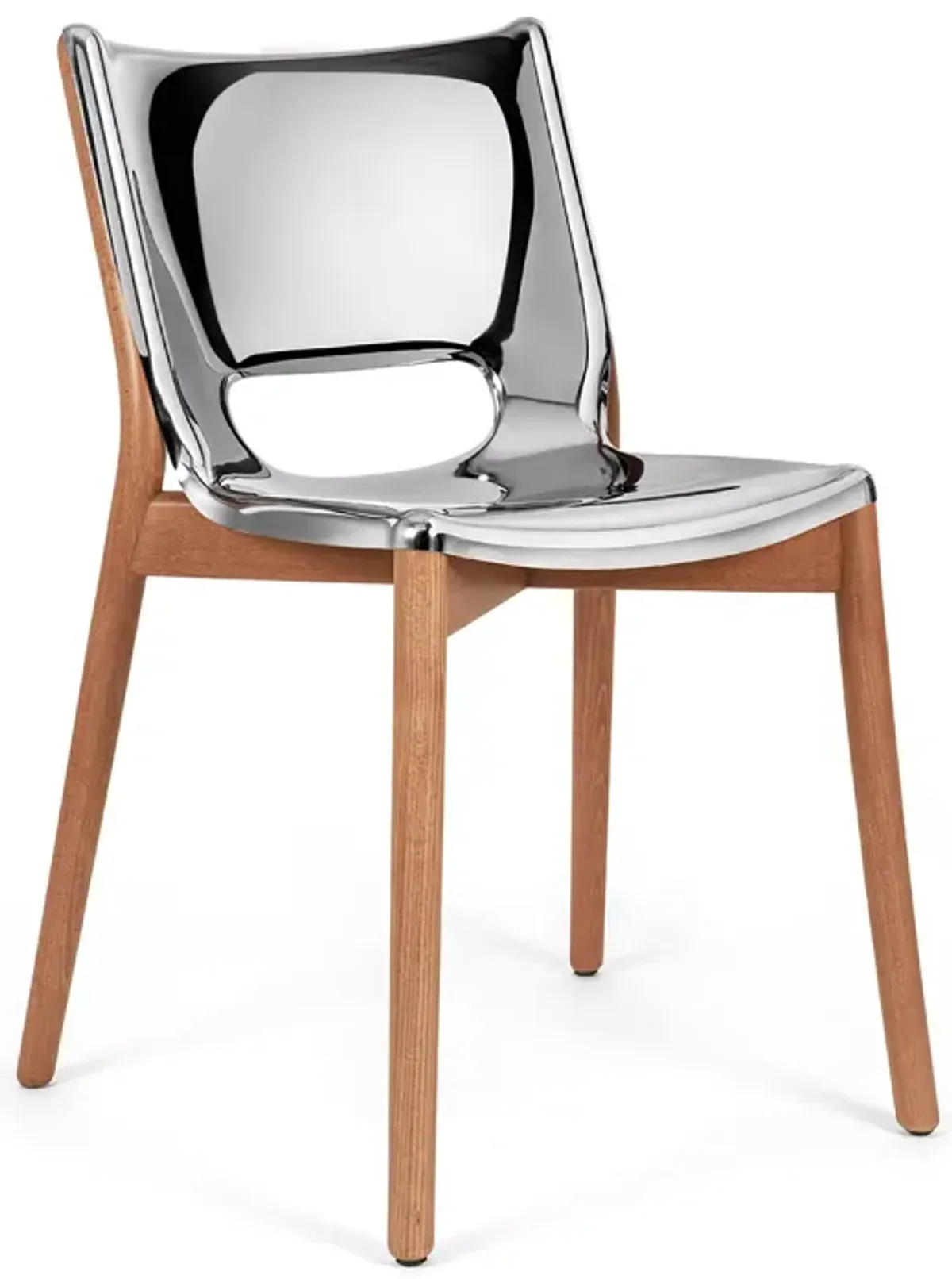 Alessi PoÃªle Inox Polished Mirror Chair