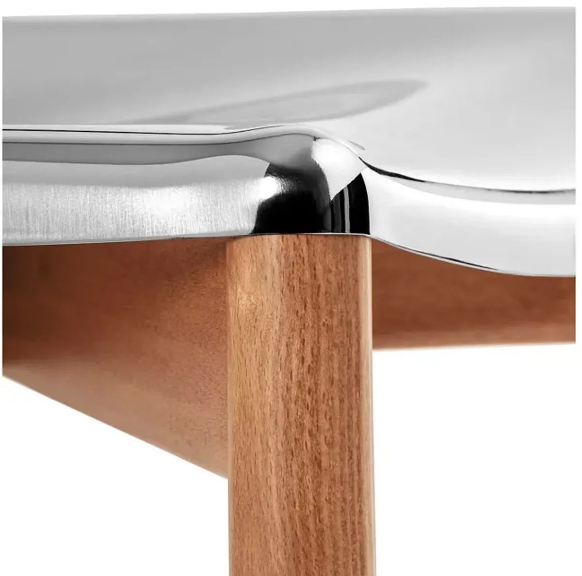 Alessi PoÃªle Inox Polished Mirror Armchair 