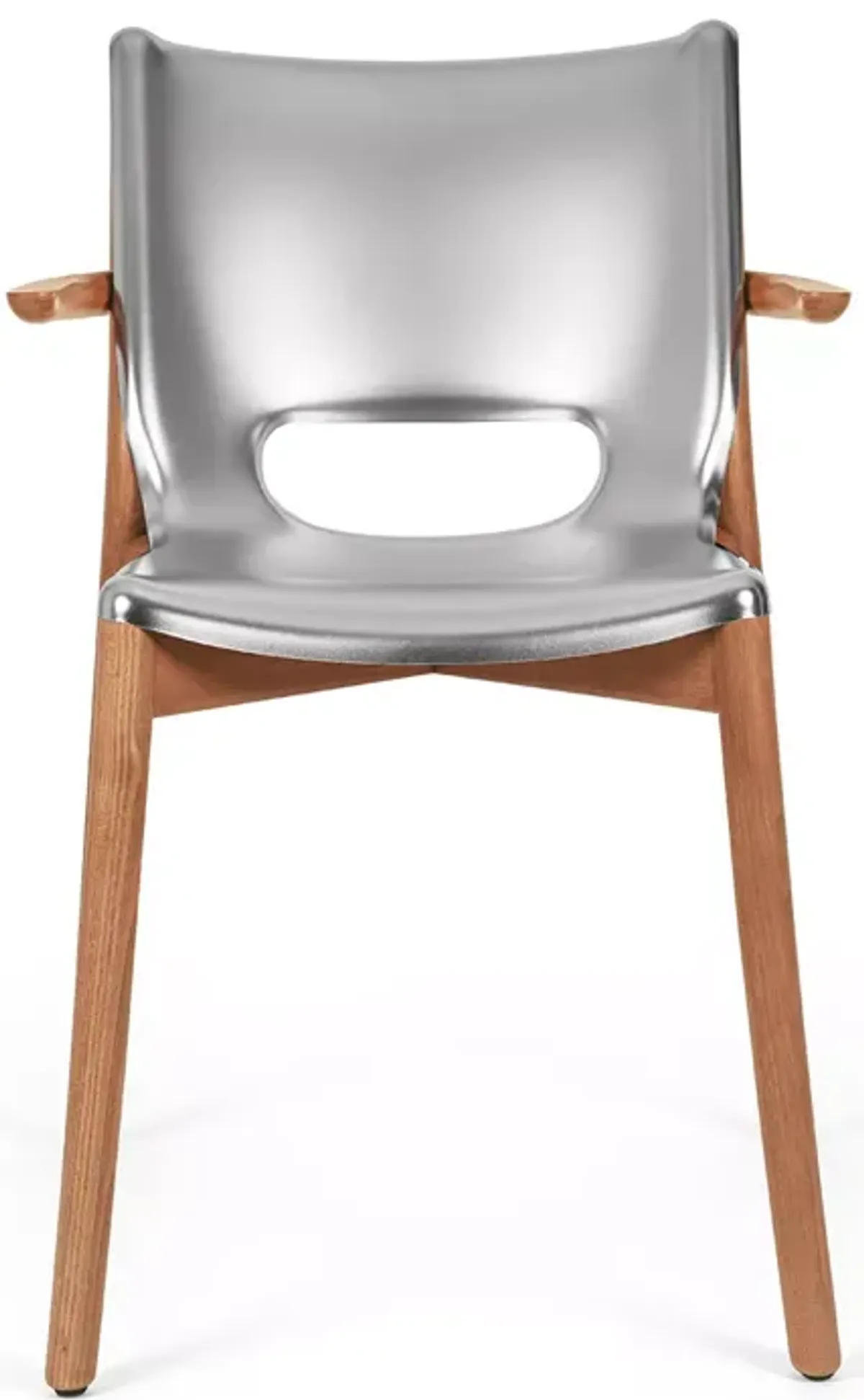 Alessi PoÃªle Inox Silver Matte Armchair 