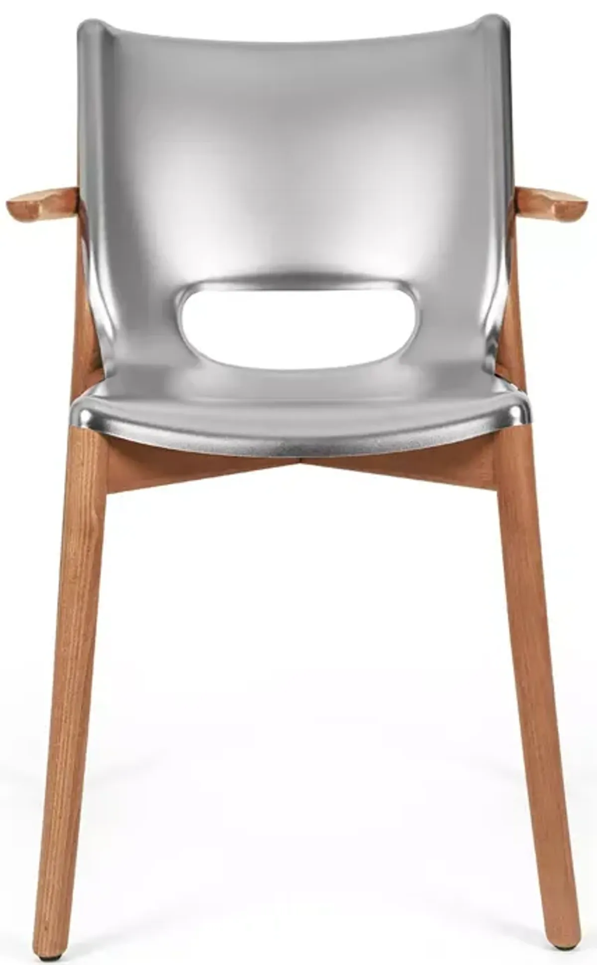 Alessi PoÃªle Inox Silver Matte Armchair 