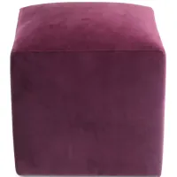 Bloomingdale's Artisan Collection Jax Velvet Cube Ottoman