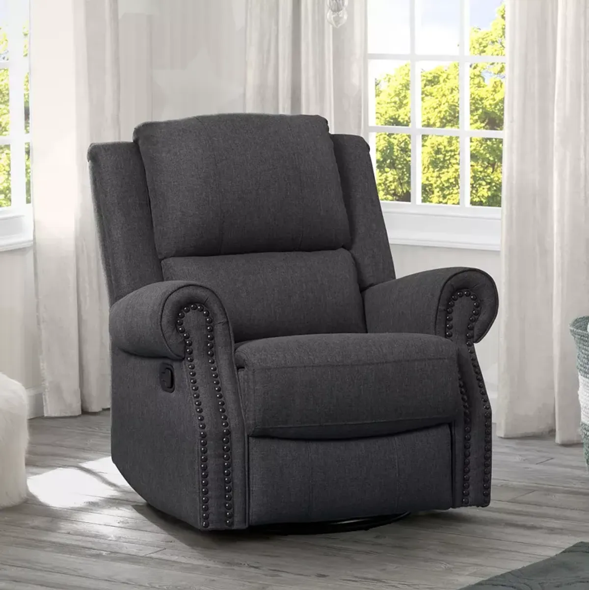 Bloomingdale's Kids Diana Nursery Recliner Swivel Glider Chair