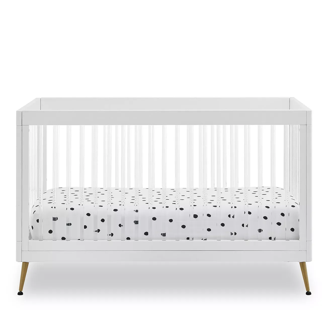 Delta Children Sloane 4 in 1 Acrylic Convertible Crib