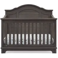 Simmons Kids Asher 6 in 1 Convertible Crib with Toddler Rail