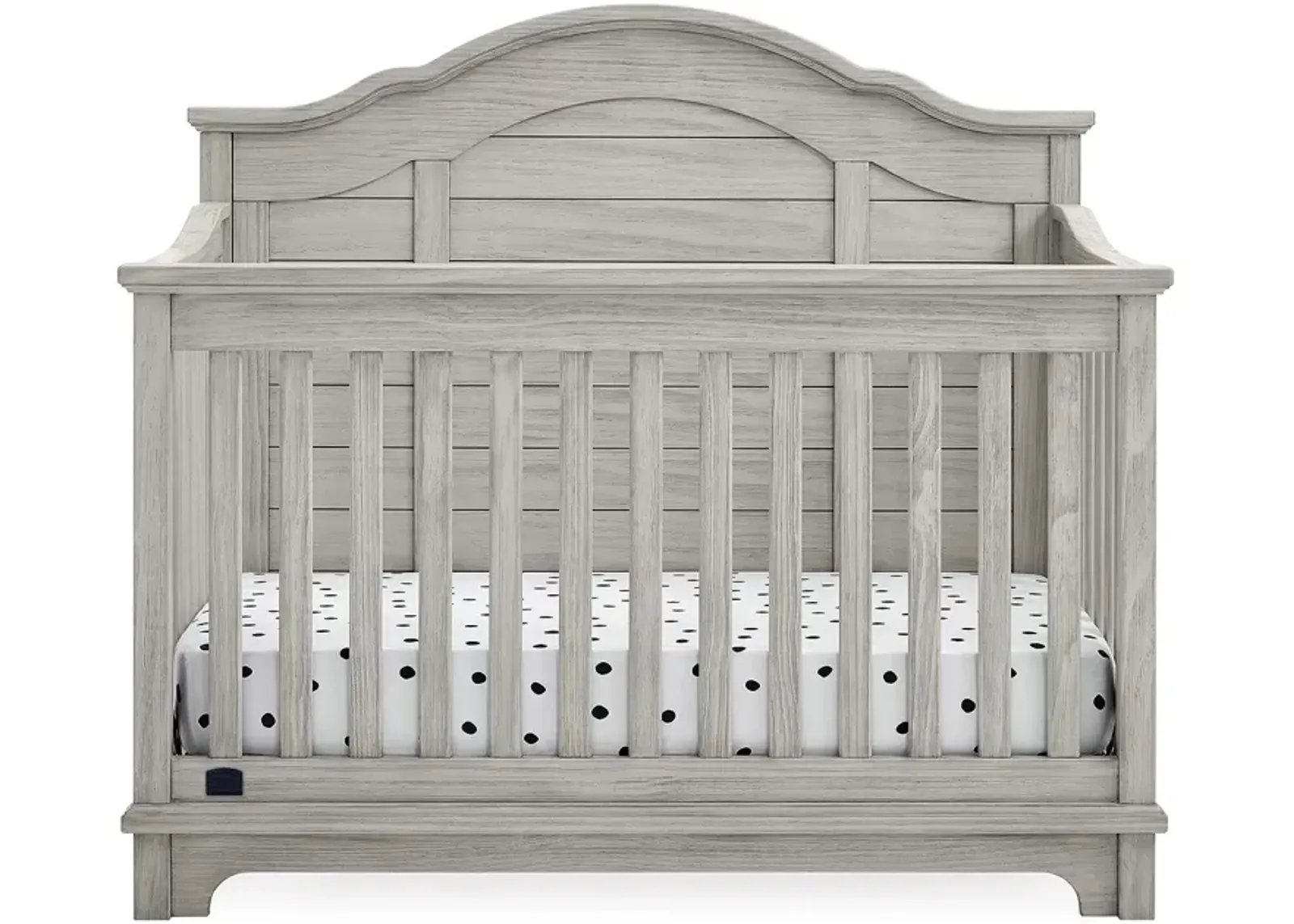 Simmons Kids Asher 6 in 1 Convertible Crib with Toddler Rail