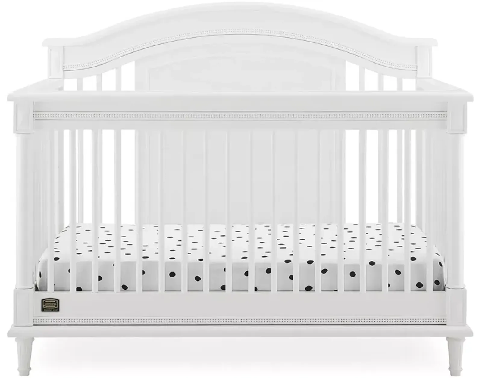 Delta Children Simmons Kids Juliette 6 in 1 Convertible Crib with Toddler Rail