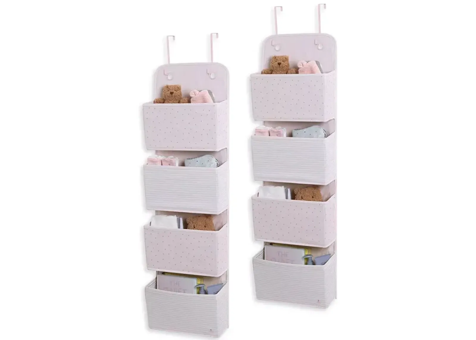 Delta Children babyGap by Delta Children 2 Pack Over the Door Storage Organizer with 4 Pockets