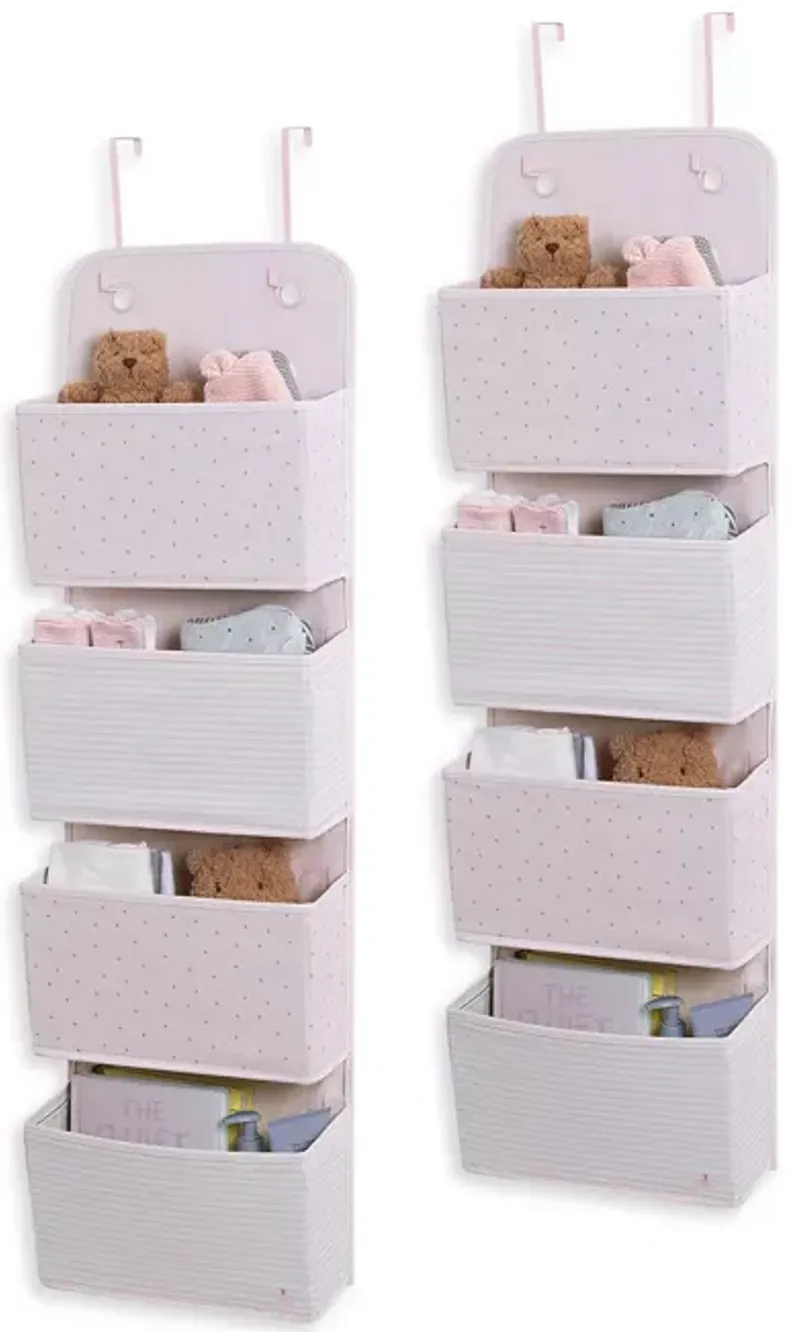 Delta Children babyGap by Delta Children 2 Pack Over the Door Storage Organizer with 4 Pockets