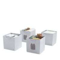Delta Children babyGap by Delta Children 4 Pack Brannan Bear Fabric Storage Bins with Handles